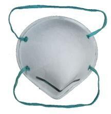 Tek kullanımlık koruyucu toz geçirmez maskesi dokuma olmayan aktif karbon N95