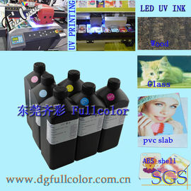 Yüksek Renk Yoğunluk UV Epson DX5 yazıcı kafası UV baskı için Olgunlaştırılabilen Mürekkep Led