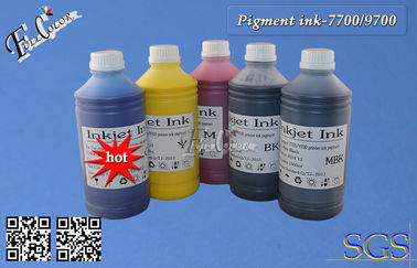 Yazıcı Pigment mürekkep Ultra Chrome K3 Pigment mürekkep Epson Pro 7700 5 renk mürekkep dolum Şişeler için