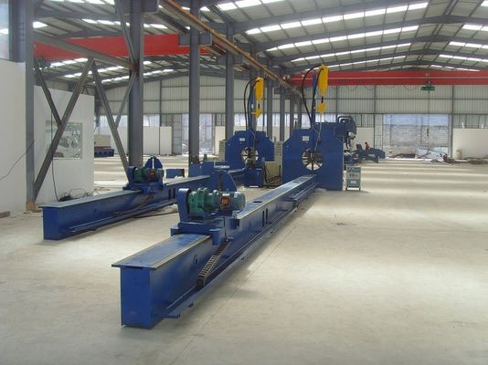 Larege çaplı lamba direği Işık Kutusu Kapama Kaynağı Makinası 60 - 340mm, maks. 16 metre