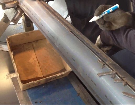 Larege çaplı lamba direği Işık Kutusu Kapama Kaynağı Makinası 60 - 340mm, maks. 16 metre