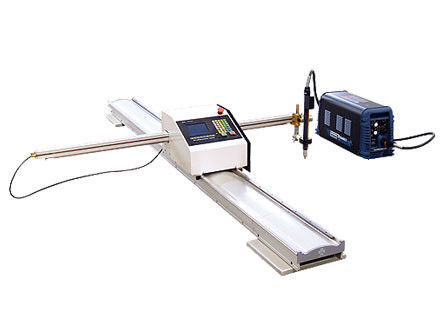 CNC Taşınabilir Alev Kesme Makinesi, Işık Kutup Baz Tabak Kesmek için Işık Kutup Makinesi