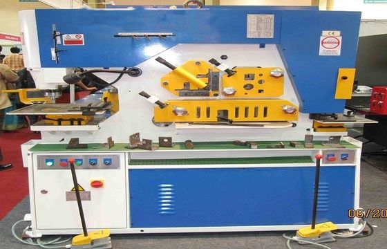 Hidrolik zımba ve kesme Demir İşi Makinesi, Işık Pole Makinesi 25mm Max kesim