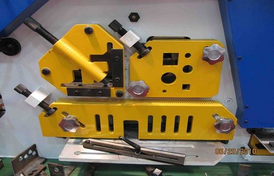 Hidrolik zımba ve kesme Demir İşi Makinesi, Işık Pole Makinesi 25mm Max kesim