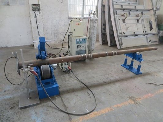 Konik ışık direği, yüksek direği, monopole için otomatik taban plaka kaynak makinesi