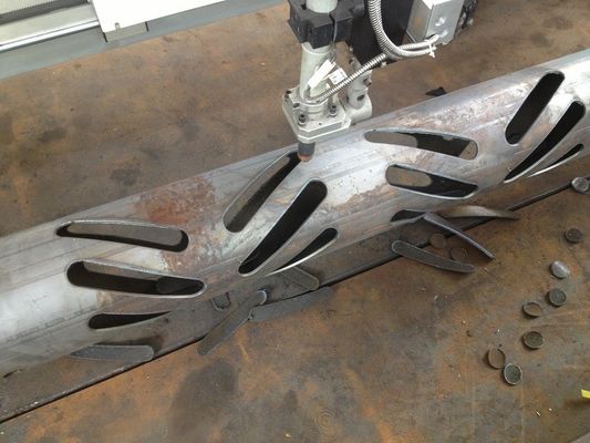 2500 mm Light Pole Machine, CNC Plasma Light Pole Kapı Kesme Makinesi