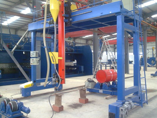 Yüksek verimlilik Light Pole Machine, Büyük boru / boru için Yüksek Mast Gantry kaynak makinesi