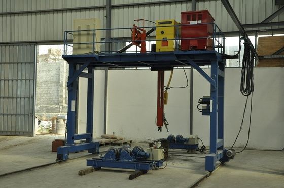 Yüksek verimlilik Light Pole Machine, Büyük boru / boru için Yüksek Mast Gantry kaynak makinesi