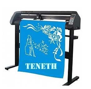 TENETH 2 Feet Servo Motor Laser Cutting Plotter , Reflective Film and Vinyl Plotter Cutter