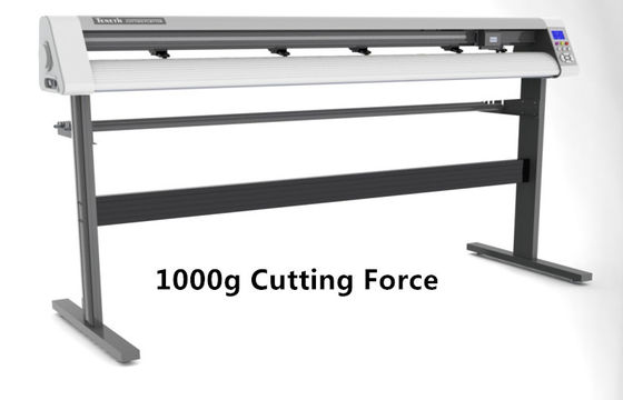 Aluminium Sheet Vinyl Cutter Paper Cutting Plotters with Repeat Function 1550mm Width