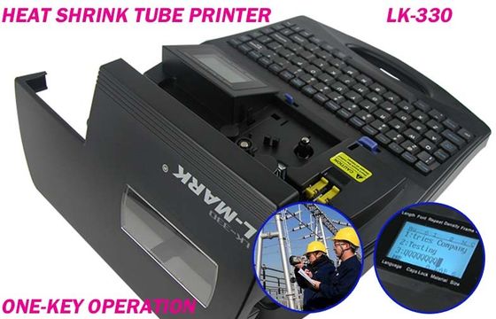high speed adhesives Cable Marking Printer , industrial wire label machine