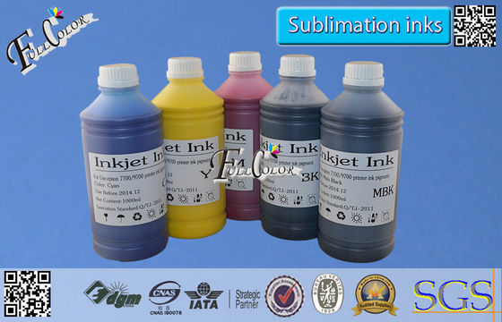 Epson 7700 9700 Yazıcı Sublime Mürekkep için Isı Transfer Baskı Mürekkep
