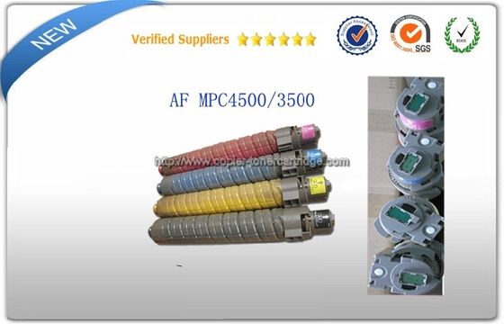 Ricoh aficio MPC3500E Renkli Lazer Toner Kartuşu, AF MPC4500 fotokopi makineleri için çipli