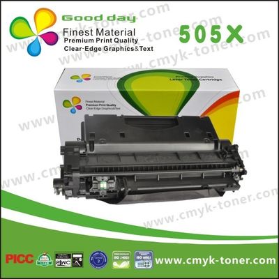 Toner kartuşu CE505X 05X HP LaserJet P2035 P2055dn siyah için kullanılır Uyumlu