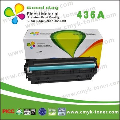 CB436A 36A HP LaserJet M1120 M1120N M1522N için kullanılan uyumlu toner kartuşu