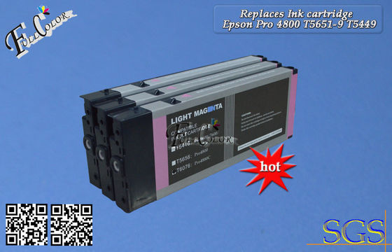 Uyumlu Yazıcı Mürekkep Kartuş Eposon Pro 4800 Cartridgte T5651-9 değiştirin