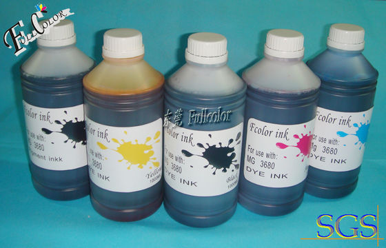 3600/3680/4600/4680 Canon PIXMA iP için 1000ml Boya Mürekkep Püskürtmeli Baskı