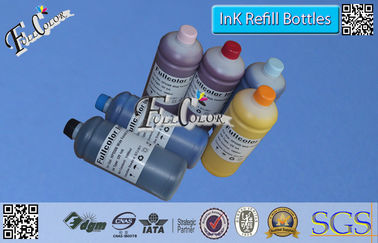 HP Designjet 5500 serisi yazıcı ipek için 1000ml dolum HP83 UV Pigment mürekkep baskı canlı renkler