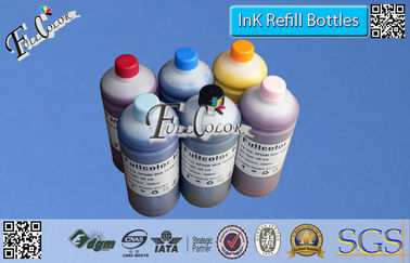 HP Designjet 5500 serisi yazıcı ipek için 1000ml dolum HP83 UV Pigment mürekkep baskı canlı renkler