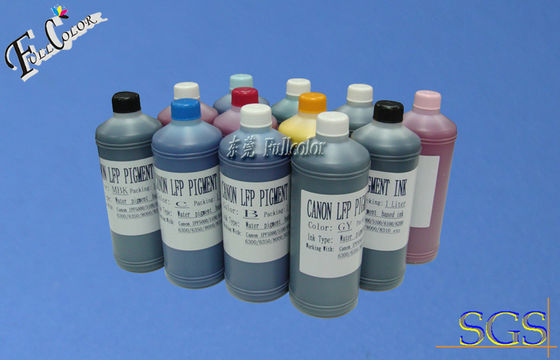 Canon IPF Series 8400 9400 Uyumlu Yazıcı Mürekkep Kartuş Mürekkepleri Biberonlar için Refiillable 12 Renkler Yazıcı Pigment Mürekkep