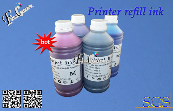 Canon IPF 810 815 820 825 için 1000ml Yazıcı Pigment Mürekkep Su geçirmez