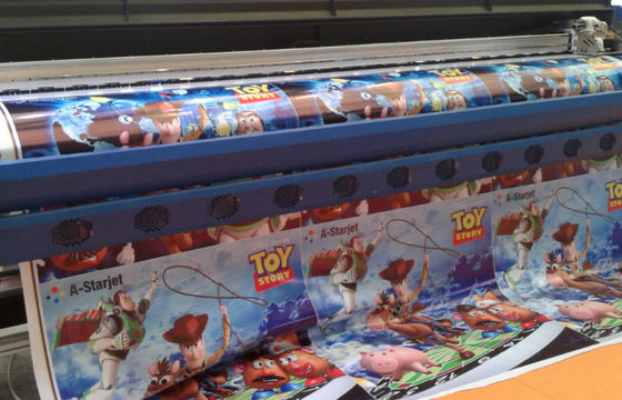Eko Dostu DX5 Eco Solvent mürekkep püskürtmeli yazıcılar CMYK renk / boya süblimasyon mürekkep
