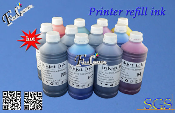 Canon IPF8400 IPF9400 Yazıcı Yedek Mürekkep için 12 Renkler Uyumlu Yazıcı Mürekkepleri