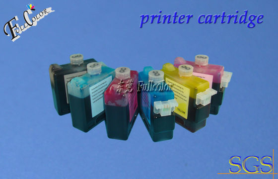 Canon W7200 W8200 W8400 Geniş Format Mürekkep Kartuşu için Chip ile 6 Renk Uyumlu Yazıcı Mürekkep Tankı BCI1411