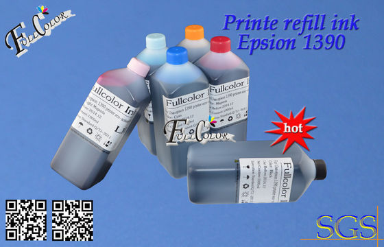 Canlı renk Eco Solvent mürekkepleri için Epson Stylus 1390 düz yazıcı