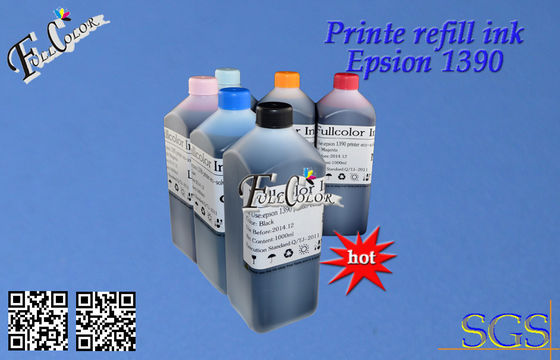 Canlı renk Eco Solvent mürekkepleri için Epson Stylus 1390 düz yazıcı
