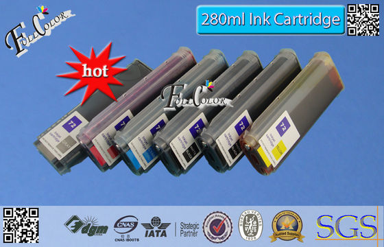 HP Desginjet Pinter sayılı Boya ile 72 Doldurulabilir Mürekkep Kartuşu Ve Pigment Mürekkep Ve Chip