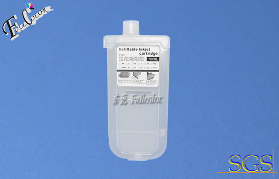 PFI 704 Geniş Format Canon iPF 8300 8310 Yazıcı Boş Doldurulabilir Mürekkep Tankı 700ml 8 Renkleri