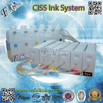 Desginjet HP 5000 5500 Uyumlu HP81 HP83 Mürekkep Sistemi için Decoder ile Toplu Doldurulabilir CISS