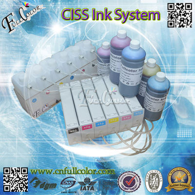 Desginjet HP 5000 5500 Uyumlu HP81 HP83 Mürekkep Sistemi için Decoder ile Toplu Doldurulabilir CISS