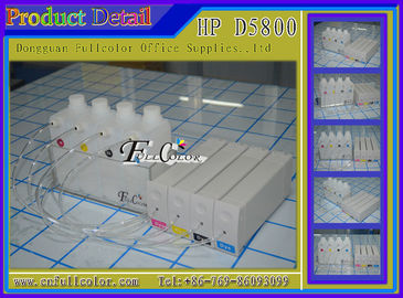DIY HP81 CISS uyumlu HP Designjet D5800 yazıcı BK C M Y sürekli mürekkep besleme sistemi