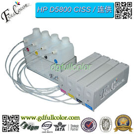 DIY HP81 CISS uyumlu HP Designjet D5800 yazıcı BK C M Y sürekli mürekkep besleme sistemi