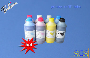 8 Renk geniş format yazıcı pigment mürekkep, hp70 kartuş dolum pigment mürekkepler için su geçirmez mürekkepler
