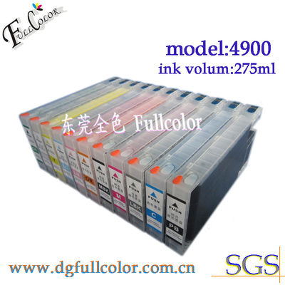 Epson pro 4900/4910 yazıcı için Doldurulabilir Geniş Format Mürekkep Kartuşları 350ml